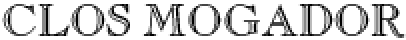 Clos Mogador Logo