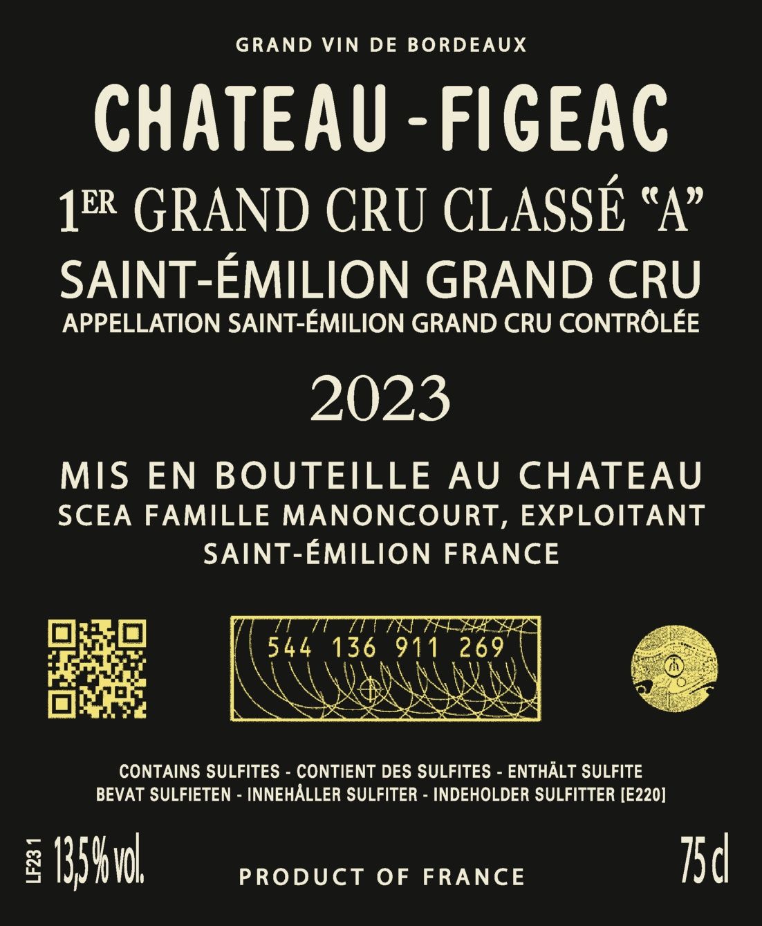 Chateau Figeac 2023