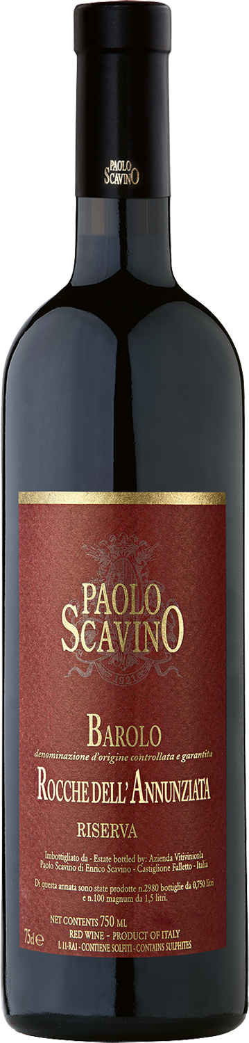 Paolo Scavino Barolo Rocche dell’Annunziata Riserva 2016