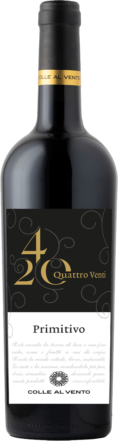 Colle al Vento Primitivo Salento 4/20 2025
