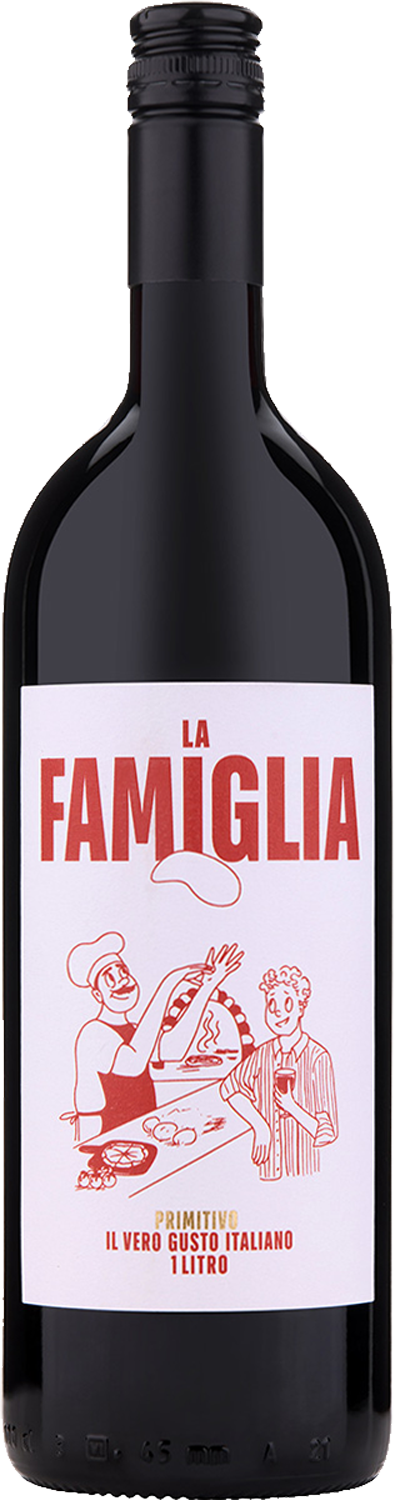 La Famiglia Primitivo 2023 Liter