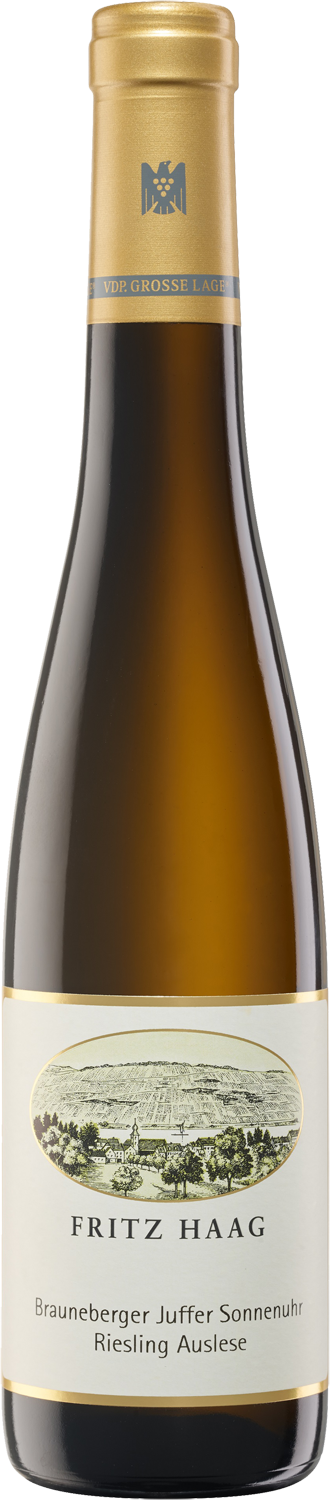 Fritz Haag Riesling Brauneberger Juffer Sonnenuhr Auslese Goldkapsel Grosse Lage 2022 0,375L