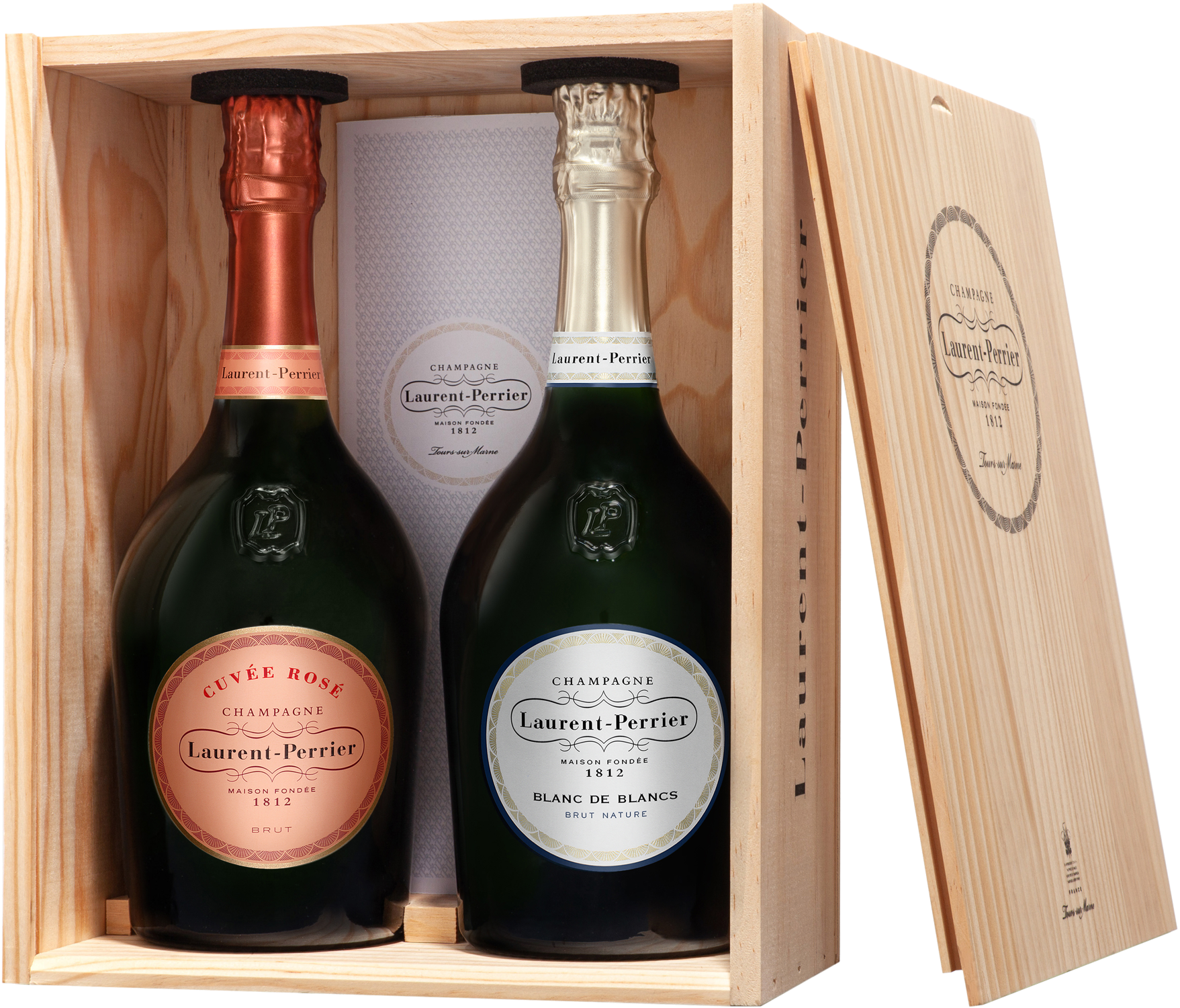 Laurent Perrier Champagne Blanc de Blancs & Cuvee Rose HK